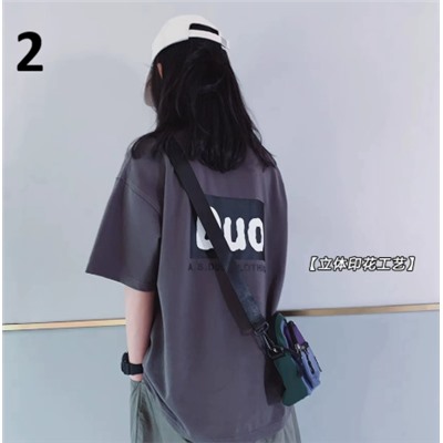 Хлопковые футболки для девочек (90-170) 7 Вариантов принтов