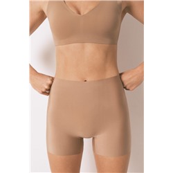Pantalón corto interior clean cut beige