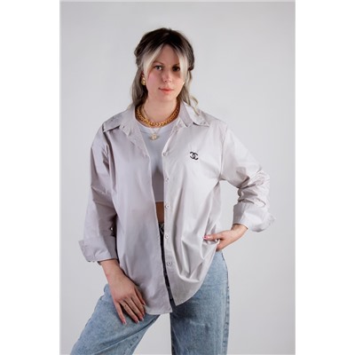 Рубашка оверсайз хлопок y2k