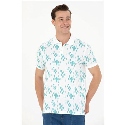 Erkek Mint Polo Yaka Tişört