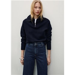 Jeans Catherin culotte tiro alto