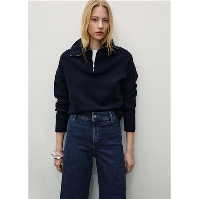 Jeans Catherin culotte tiro alto