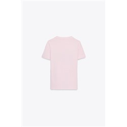 SLOGAN RIPPED COTTON T-SHIRT