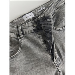 Jeans im Carrot-Fit mit kurzem Bein