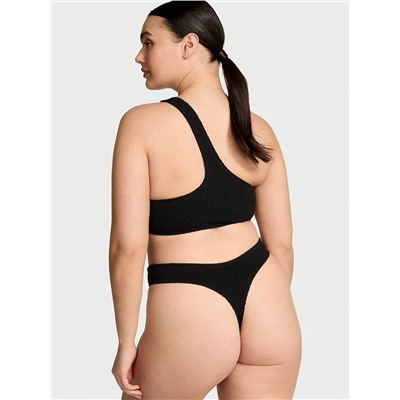 Victoria's Secret Swim Crinkle Thong Bikini Bottom