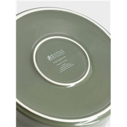 Кастрюля, 3 л, с крышкой, фарфор P, серо-зеленая, Indulgence