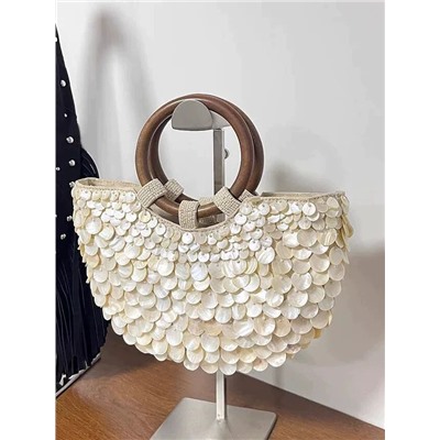 Красивая и необычная сумка из натуральной ракушки
