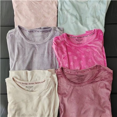 Велюровая пижама мякушка   Juic*y Coutur*e 😷  Маечка + шорты