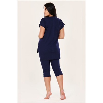 Костюм с бриджами  FASHION flower  397