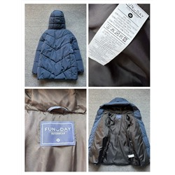 Женская теплая куртка  Funda*y Отличная теплая модель, большемерит, может подойти на большой размер (см. размерную сетку)