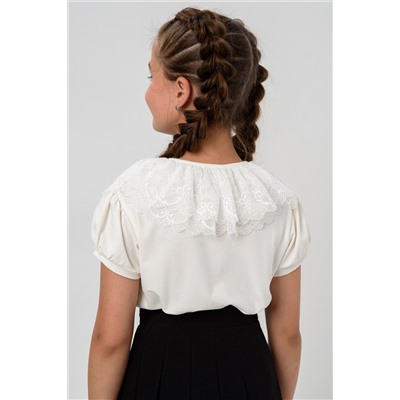 Флора блузка детская кор. рукав