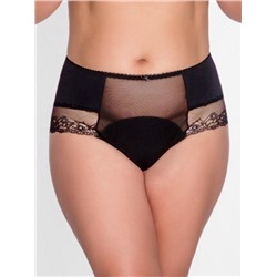 005 трусы бразильяна SIZE PLUS (чёрный, 46/XXXL) Akcent