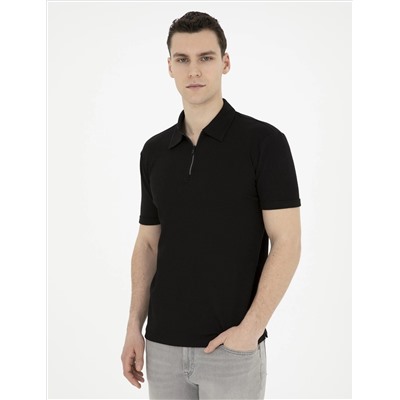 Siyah Slim Fit Tişört