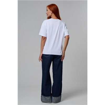 8580 футболка оверсайз женская