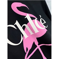 Стильная женская футболка классического кроя  Chlo*e