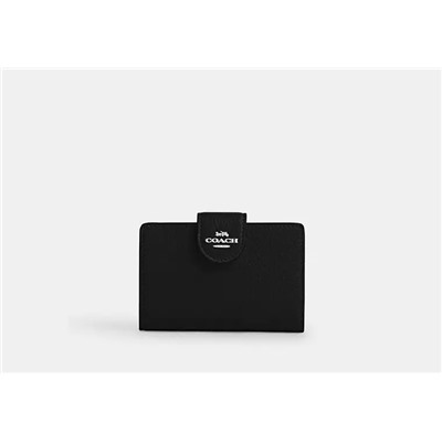 Medium Corner Zip Wallet In Signature Canvas