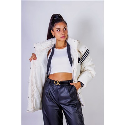 Стильная куртка с капюшоном Оверсайз Евро-зима, демисезон арт.2309