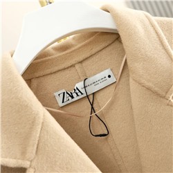 Свободное пальто средней длины в форме кокона   ZAR*A 💤  Экспорт