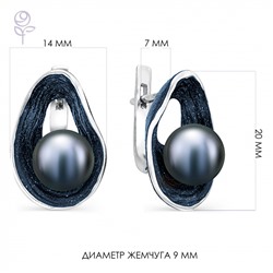 Серьги серебро 52250S2U