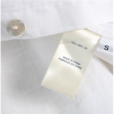 Женская льняная рубашка