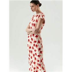 Платье макси из 100% вискозы, PL1579/sapura