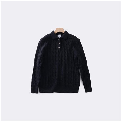 Женский вязаный шерстяной свитер Н*М