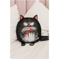 Подушка игрушка Кот обнимашка 27*27