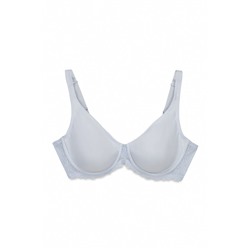 Sujetador reductor microfibra y encaje azul REAL