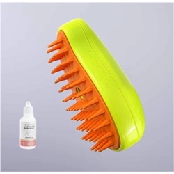 Супер незаменимая штука для наших любимых питомцев 🫶  Расческа, но не обычная, а с ёмкостью  для воды и эссенции, которая очищает и делает расчёсывание более лёгким.