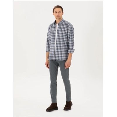Haki Slim Fit Jean Pantolon