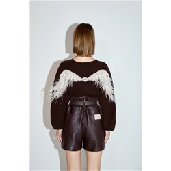 Jersey de lana y cachemir Amarillo