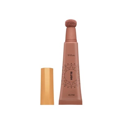 Жидкие матовые румяна Deliplus 01, коричневато-розовый оттенок.