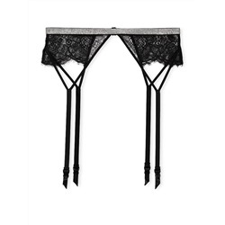 VERY SEXY Shine Strap Lace Garter Belt