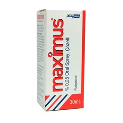MAXIMUS %0,25 ORAL SPREY, COZELTI 30 ML