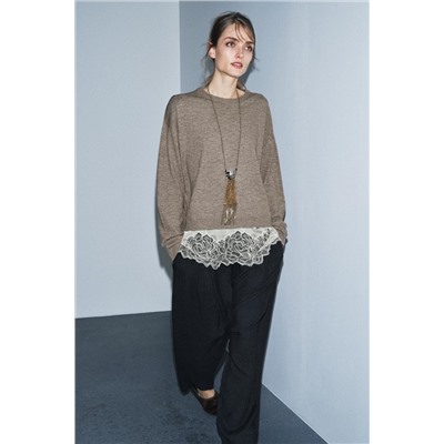 COMBINED KNIT JUMPER