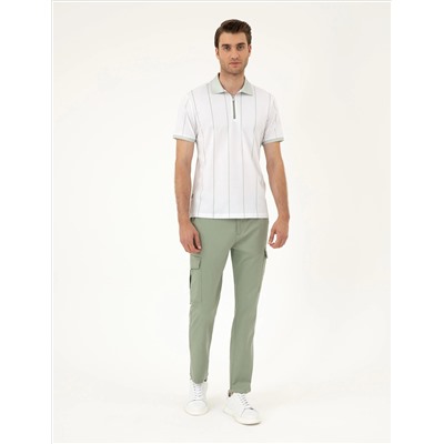 Yeşil Regular Fit Kargo Pantolon