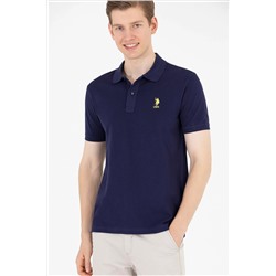 Erkek Lacivert Basic Polo Yaka Tişört