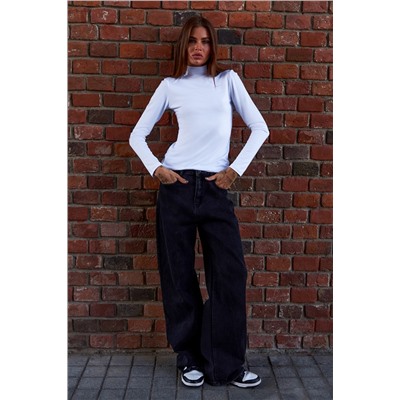 Водолазка полупрозрачная женская