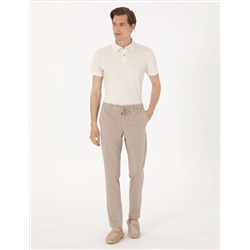 Bej Ex. Slim Fit Kumaş Pantolon