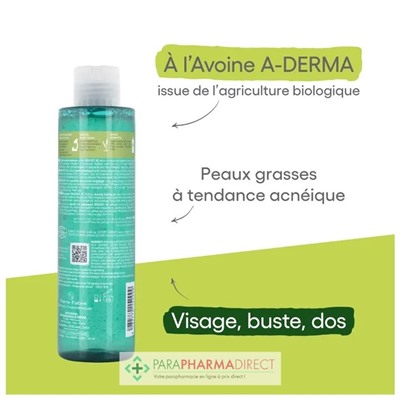 A-Derma Biology AC Gel Moussant Nettoyant BIO 200ml