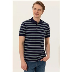 Erkek Lacivert Polo Yaka Tişört
