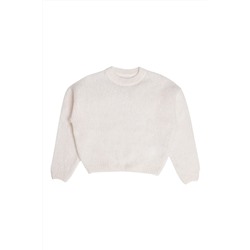 Jersey de mohair Blanco