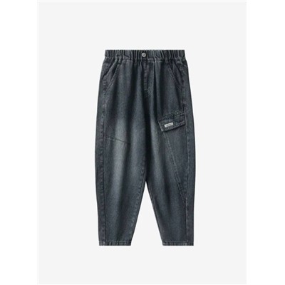 Детские  джинсы на резинке  Экспортная фабрика   Материал: хлопок