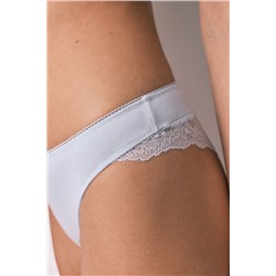 Pack 2 bragas brasileñas algodón azul y  blanco