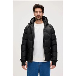 Bad Bear Axel Siyah Erkek Kapüşonlu Mont