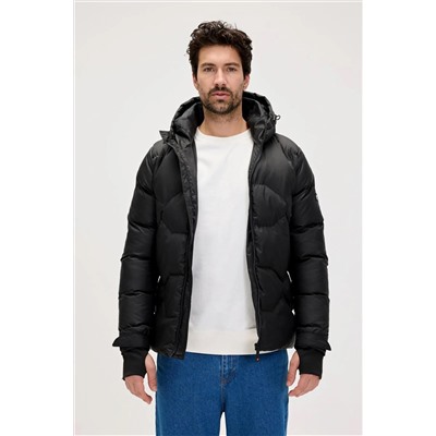 Bad Bear Axel Siyah Erkek Kapüşonlu Mont