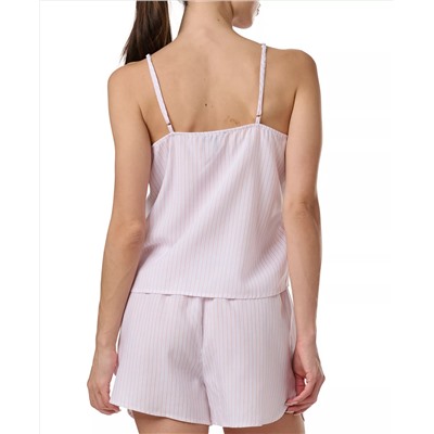 Tommy Hilfiger Women's 2-Pc. Striped Cami & Boxer Pajama Set