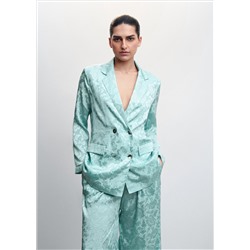 Americana traje jacquard