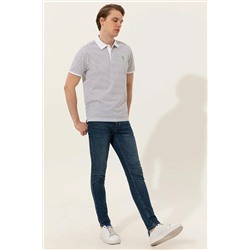 Erkek Lacivert Polo Yaka Tişört