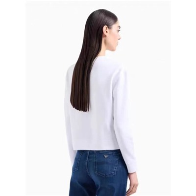 Женская хлопковая толстовка  ЭМПОРИО АРМАН*И